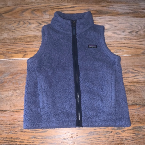 PATAGONIA bluefleece vest with pockets/nice condition/kids M (10) - Picture 2 of 7